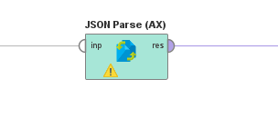 JSON Parse operator